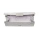 DAZZLING BLING RHINESTONE WEDDING EVENING PARTY CLUTCH HANDBAG PURSE - SILVER