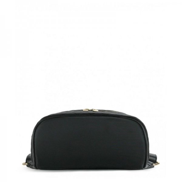 FASHIONABLE SMALL DUO ZIP BACKPACK H2009 - BLACK B