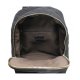 FASHIONABLE SMALL DUO ZIP BACKPACK H2009 - BLACK B